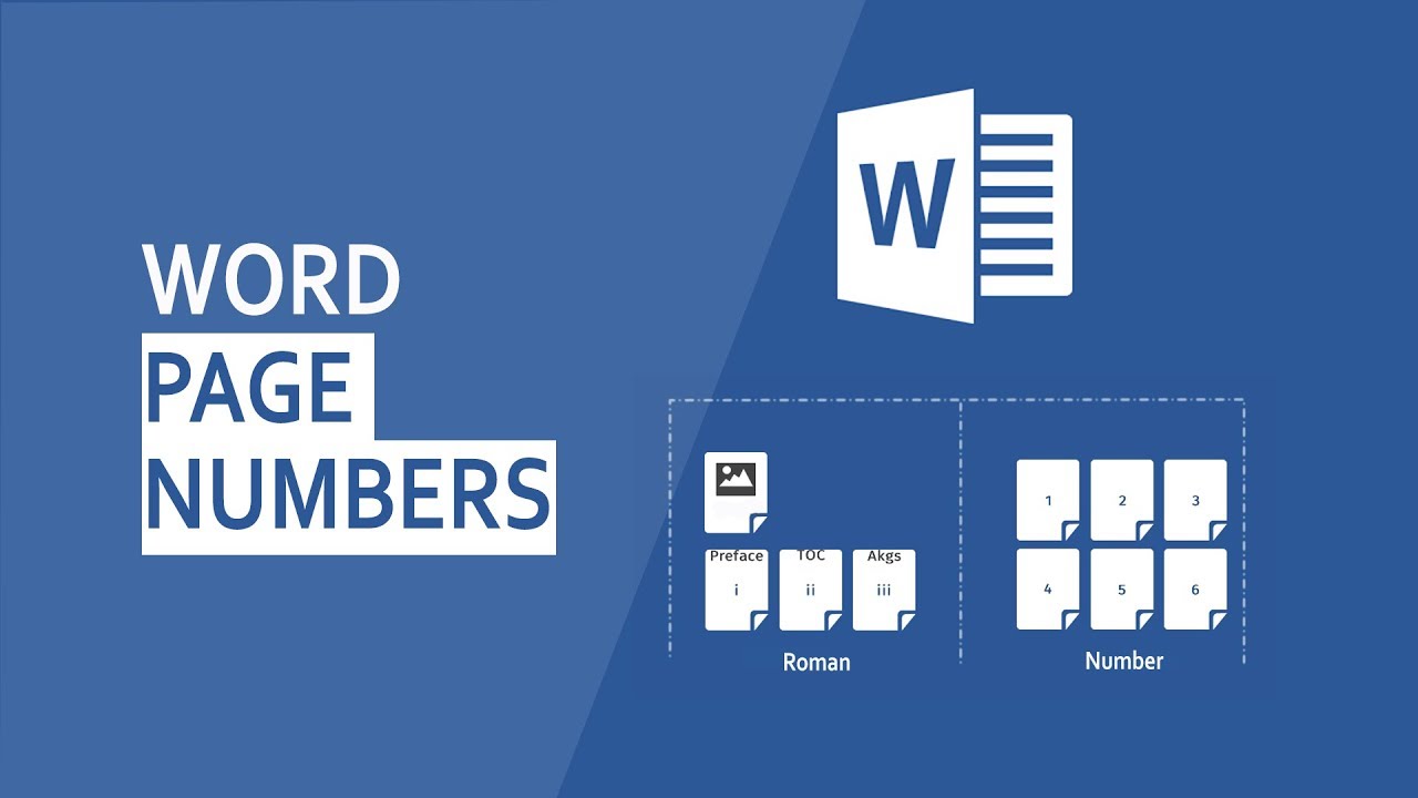 Customizing Page Numbers in Word